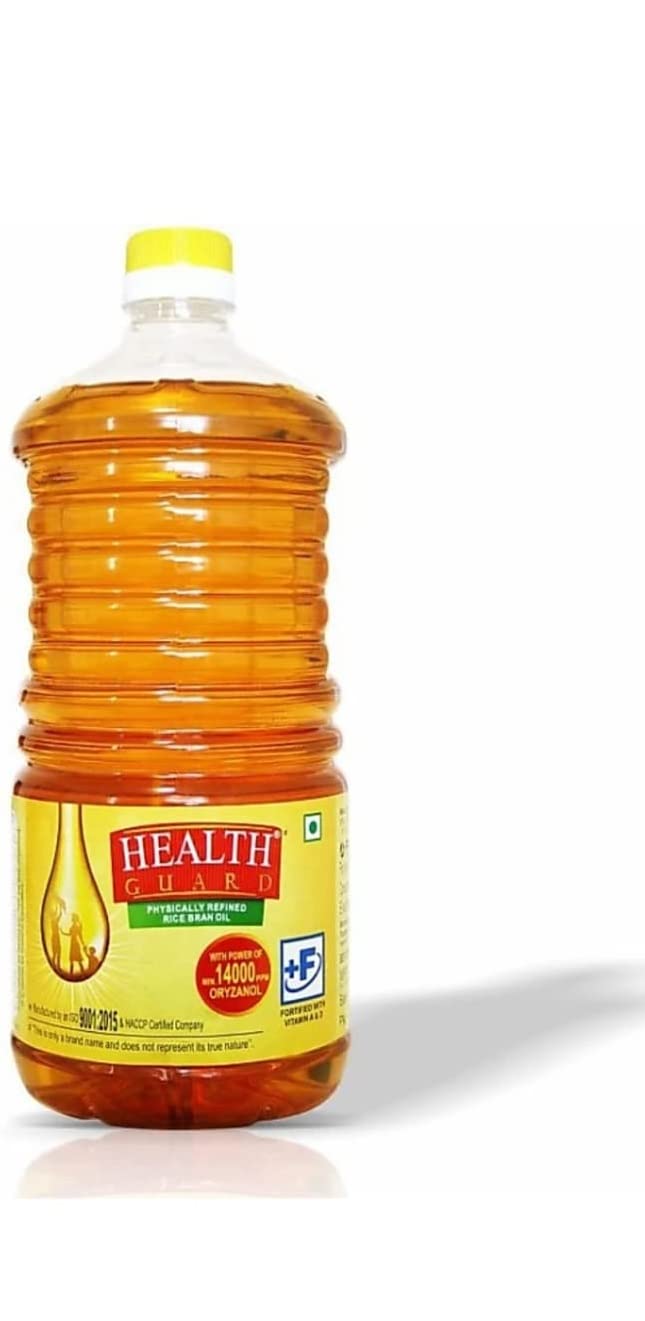 RCM Rice Bran Health Guard Physically Refined Oil, 2 ltrs with 14000 PPM Oryzanol